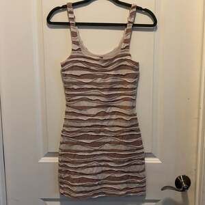 Free People Whirlwind Stripe Bodycon Mini Dress size small